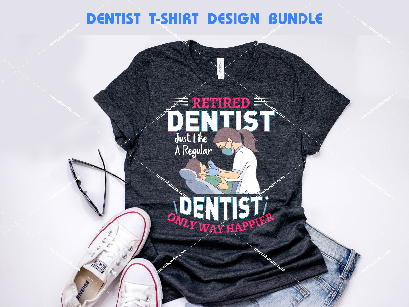 Dentist T-Shirt Design Bundle by Shohagh Hossen on Dribbble