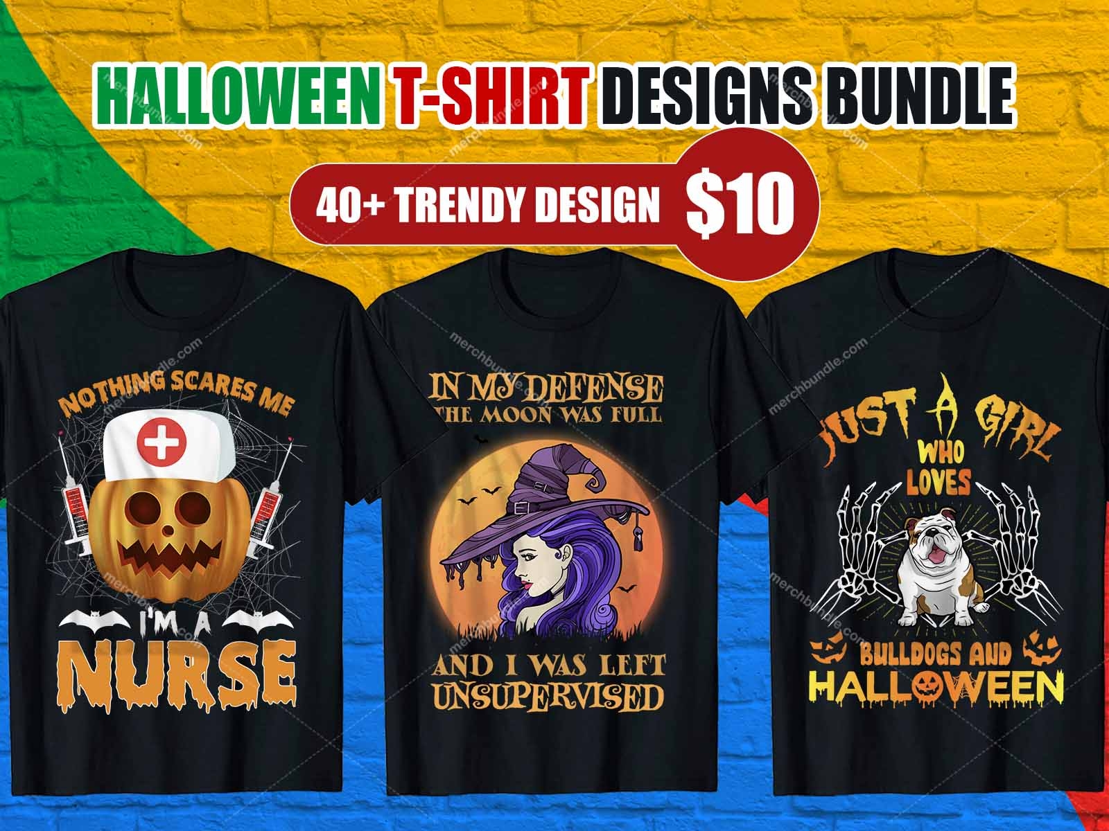 Download Trendy Halloween T Shirt Designs Bundle V 2 By Shohagh Hossen On Dribbble