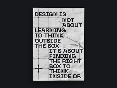 Poster design graphic design minimal poster