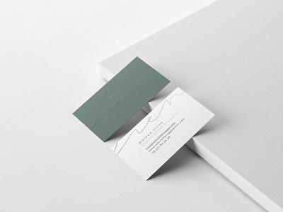 maison irène logo & business cards