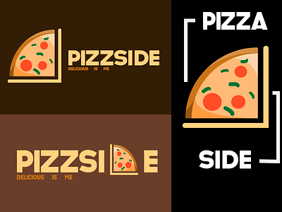 pizza logo branding design illustration logo logotype minimal modern logo simple simple logo typography