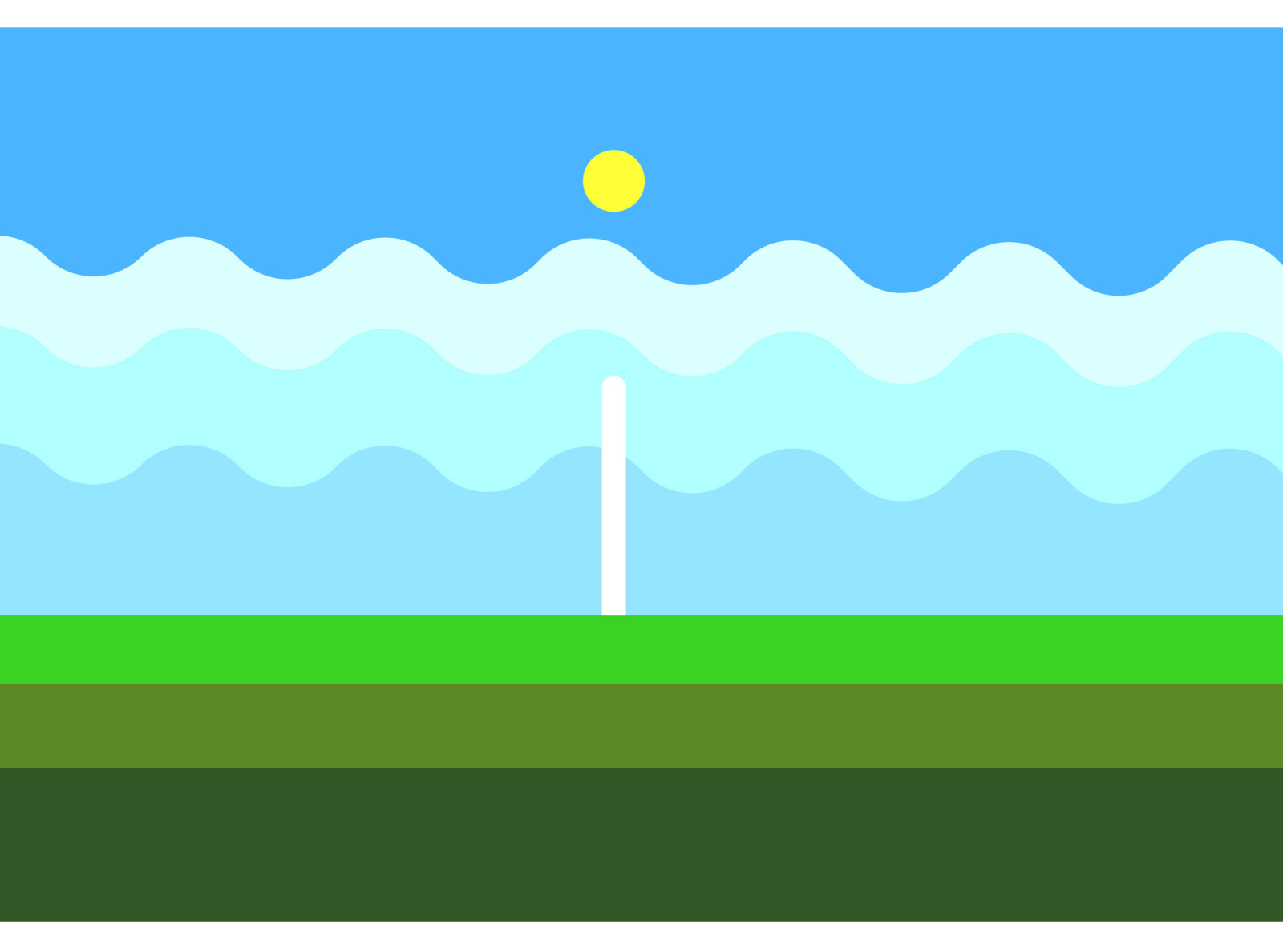 landscape background by Syugiart on Dribbble