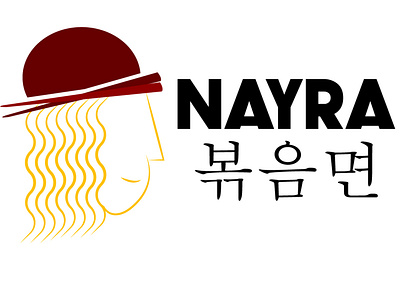 NAYRA LOGO - FRIED NOODLES branding design illustration illustrations logo minimal modern logo simple simple logo vector