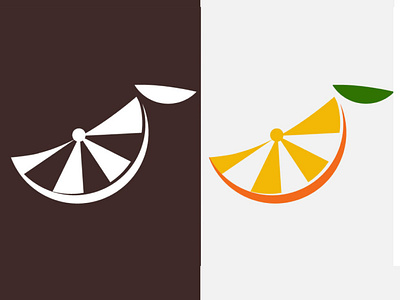 orange - logo branding design illustration logo modern logo simple logo