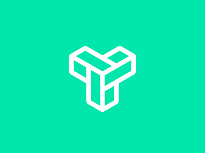 "T" logomark exploration