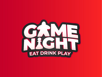 Logo for board games cafe