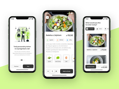 Progresive Web App for Food Order App clean ui illustration mobile tech