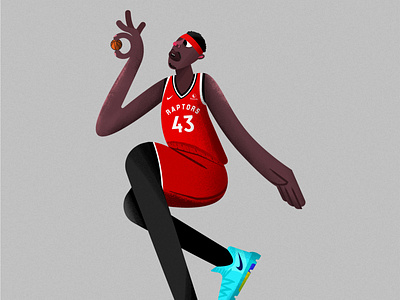 Spicy P allstar basketball design illustration nba spicyp tdot toronto toronto raptors yyz