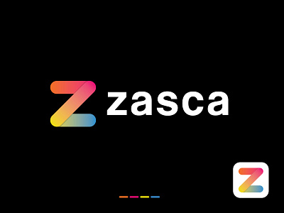 Zasca logo design apps logo clean design creative logo data science services database dribbble graphic design letter z logo lettermark logo brand mark logo design minimalist logo tech logo unique logo