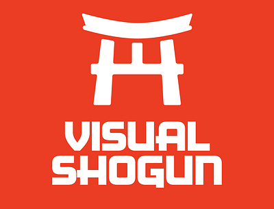 Visual Shogun Branding branding design flat illustration logo typography vector