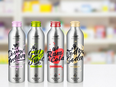 Plantation Spirits - Bottle Mockups branding concept design illustration mockup mockups vector web