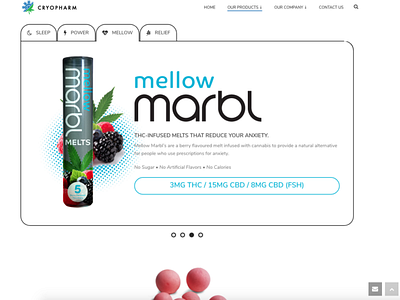 Cryopharm - Marbl Melts Website (Pt 2)