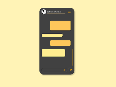 Daily UI 013 - Direct Messaging