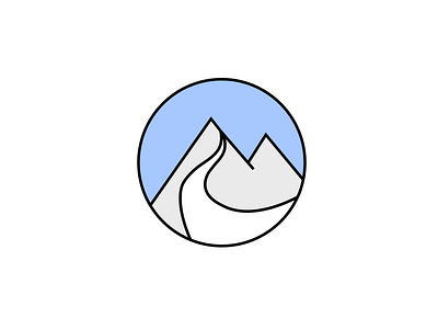 Logo Design Challenge #8 - Mount Blanco Full Logo adobe adobe illustration adobe illustrator design flat icon logo logodesign logodesignchallenge minimal mountain mountain logo ski ui