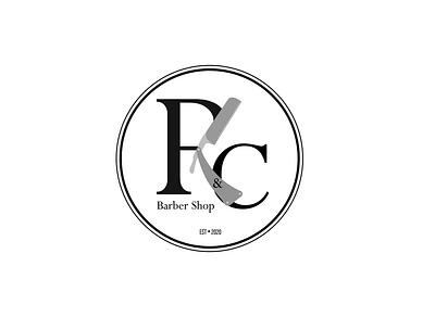 Logo Design Challenge #13 - Barbershop adobe adobe illustrator barbershop barbershop logo design flat icon illustration logo logodesign logodesignchallenge logodesignersclub logos logotype minimal typography ui