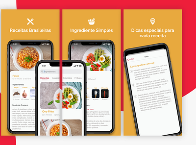 App Cuisine101 app food ios ui ux