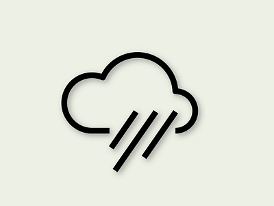 Rainy Icon graphic design icon illustration logo ui