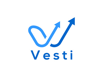 Vesti app branding design flat graphic design icon illustration illustrator logo minimal vector