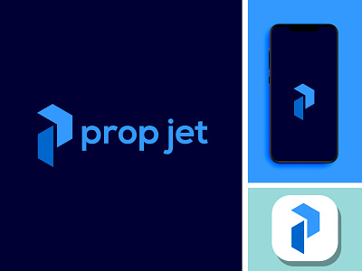 PROJECT JET (2nd logo) app branding design flat graphic design icon logo minimal ui ux