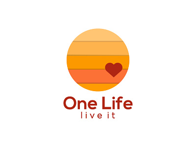 One Life app logo graphic design icon icon design logo logo design logo designer mimimalist logo minimal logo one life