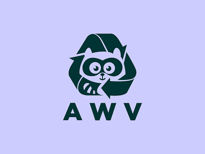 A W V a w v app logo design brand identity designer graphic design icon design logo design minimal logo design minimalist logo recycle app logo