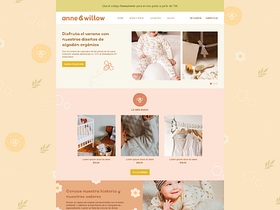 Anne & Willow Landing Page