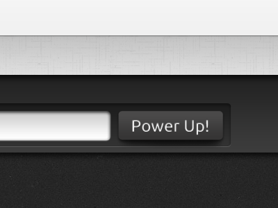 Power Up! (Sign Up!) button ui