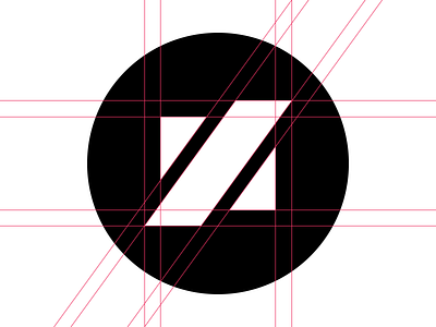 Personal Branding WIP #3 black card branding grpahic design logo logotype minimal personal shapes simple