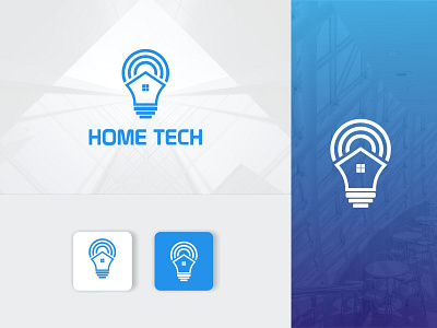 home tech design home smartapp tech logo technology