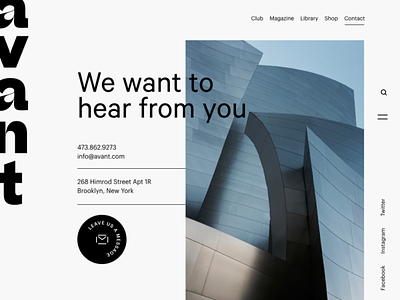 Daily UI 28. Contact Us adobexd dailyui dailyuichallenge design interfacedesign web webdesign