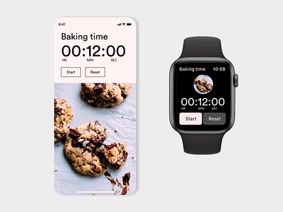 Daily UI 014. Countdown Timer adobexd dailyui dailyuichallenge interfacedesign iwatch mobile ui ui ui design watch ui