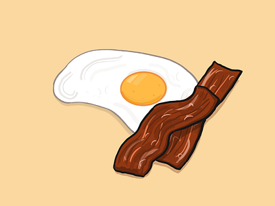 Bacon and eggs, baby!