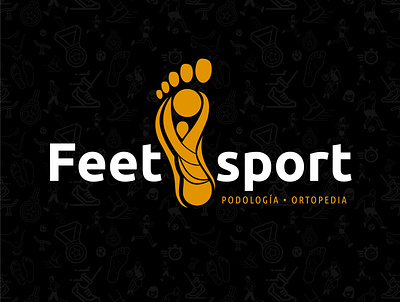 Feet sport feet logo