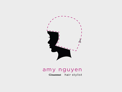 Amy Nguyen Final Logo hair logo
