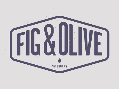 Fig & Olive logo concept concept fig logo texture