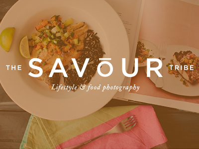 The Savour Tribe food logo photography