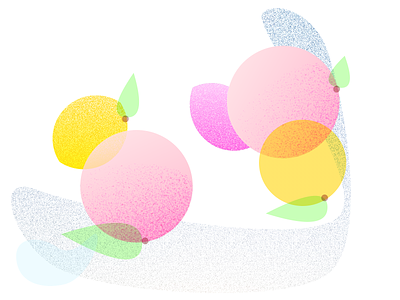 Fruits fruit fruits geometric illustration texture textured