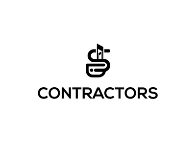 SD CONSTRUCTOR, CONSTRUCTION LOGO abstract animal branding brandmark company construction consulting design designispiration font graphicdesigner home icon identity illustration initials logo minimalistlogo minimallogo