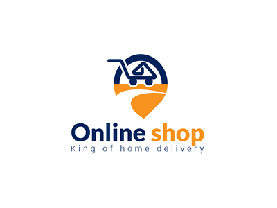 Online shop logo branding logo logodesign onlineshop shop shopping