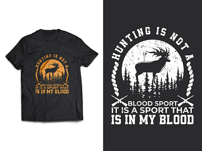 Hunting T-shirt Design 2021