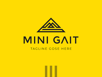 Geometric MG Letter Logo Design
