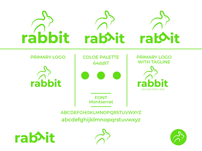 Rabbit Logo Design animal branding design illustration logo minimalist minimalist logo rabbid rabbit logo t shirt vector