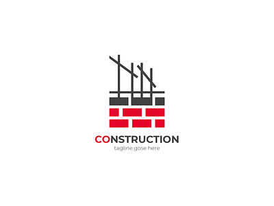 Construction Logo Design branding construction construction logo design graphic design greed logo illustration line logo logo minimalist minimalist logo ui ux vector