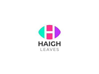 haighleaves Letter H And Leaves branding design h haighleaves letter h and leaves initial logo leaves logo letter h line logo logo modran monogram naturel logo typography