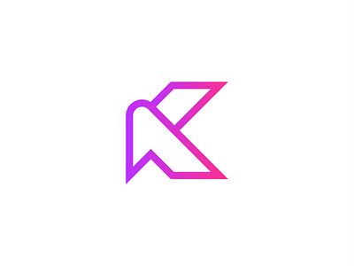 Initial K letter Logo Design