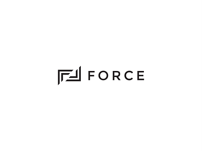FORCE branding design fashion logo graphic design illustration letter logo logodesign minimal logo minimalist minimalistlogo modern logo style typography vector