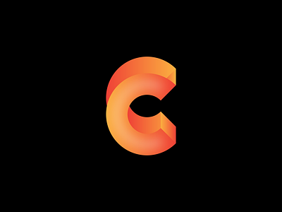 C Letter Logo art branding c letter logo design gradient gradient logo graphic design illustration logo minimalist typography ui vector