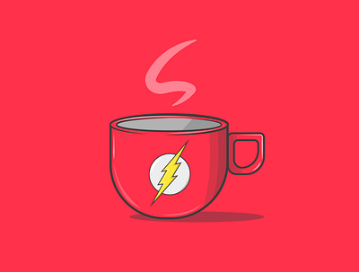 Coffee art coffee cup creative design flat graphic design icon illustration illustrator minimal vector