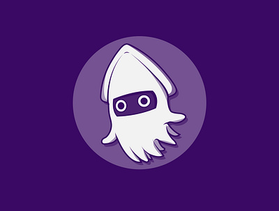 Squid art creative design flat graphic design icon illustration illustrator minimal nintendo squid supermario vector