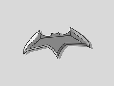 Batarang art batarang batman creative dccomics design flat graphic design icon illustration illustrator minimal vector